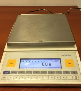 Balanza de precisión Sartorius