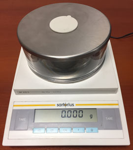 Balanza de precisión Sartorius